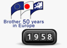 1958 Brother apre in europa