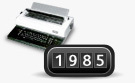 1985 prima macchina da scrivere elettronica