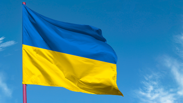 Ukrainska flaggan